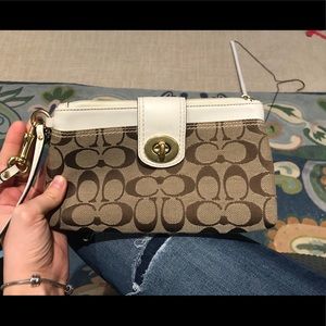 Coach wristlet